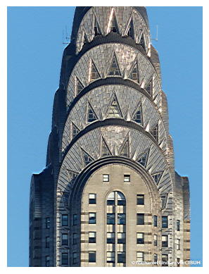 sharpened chrysler building